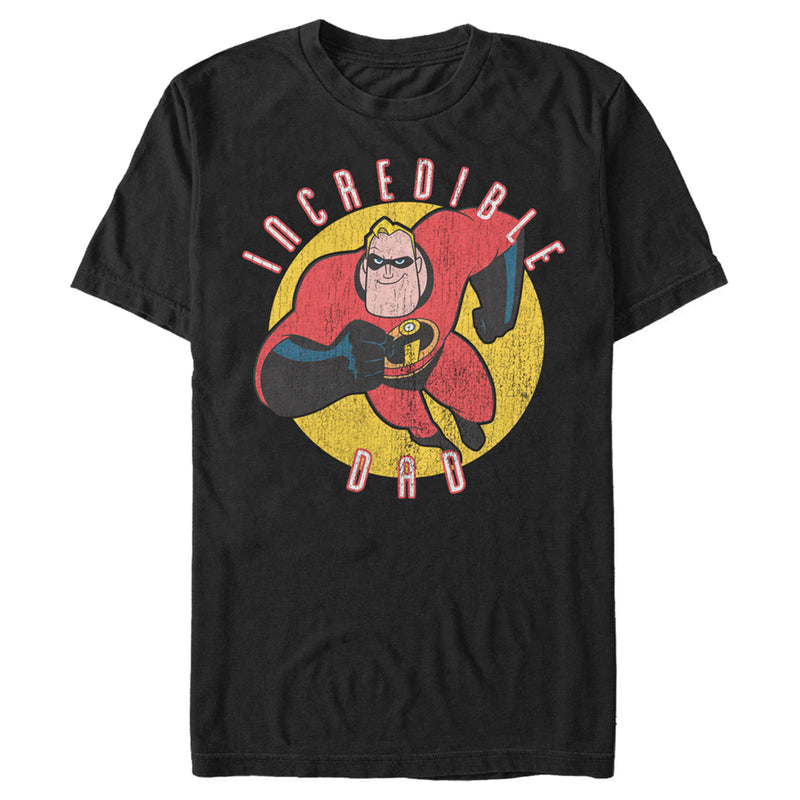 Men's The Incredibles Distressed Mr. Incredible Dad T-Shirt