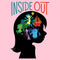 Girl's Inside Out Riley Head Emotions Silhouette T-Shirt