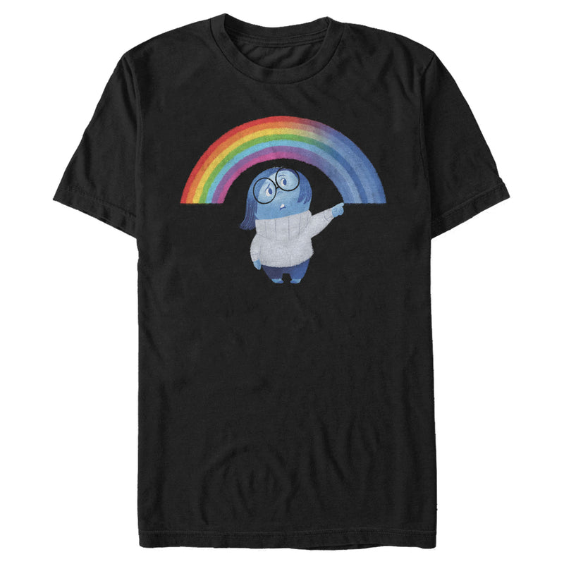 Men's Inside Out Sadness Rainbow T-Shirt