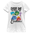 Girl's Inside Out Every Day is Full of Emotions T-Shirt