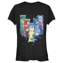 Junior's Inside Out Emotions Lineup T-Shirt