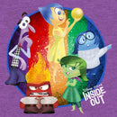 Girl's Inside Out Colorful Circle of Emotions T-Shirt