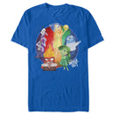 Men's Inside Out Colorful Circle of Emotions T-Shirt