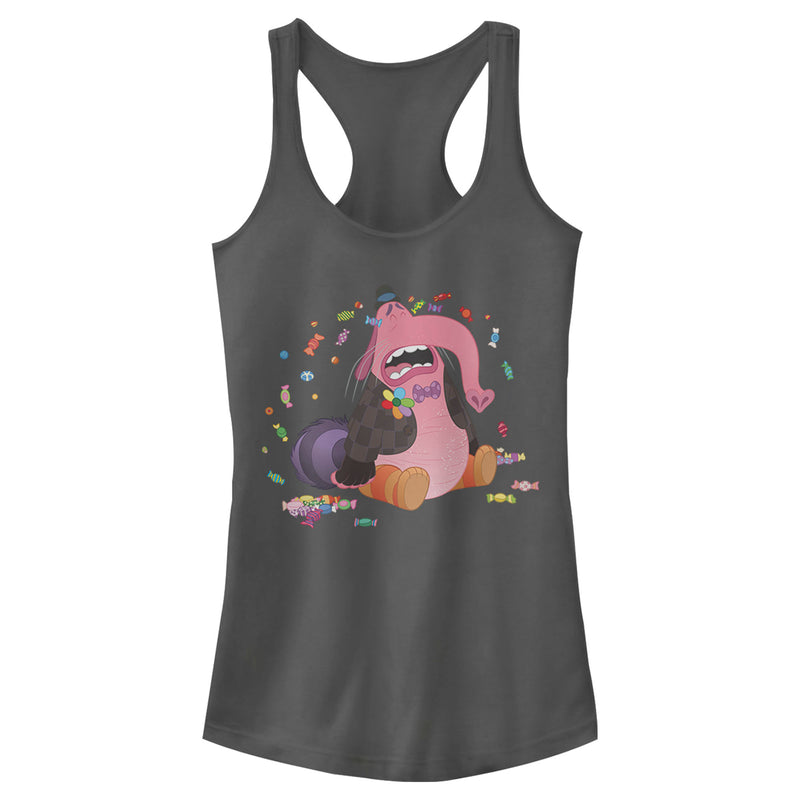 Junior's Inside Out Bing Bong Candy Crying Racerback Tank Top