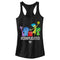 Junior's Inside Out Hashtag Complicated Emotions Racerback Tank Top