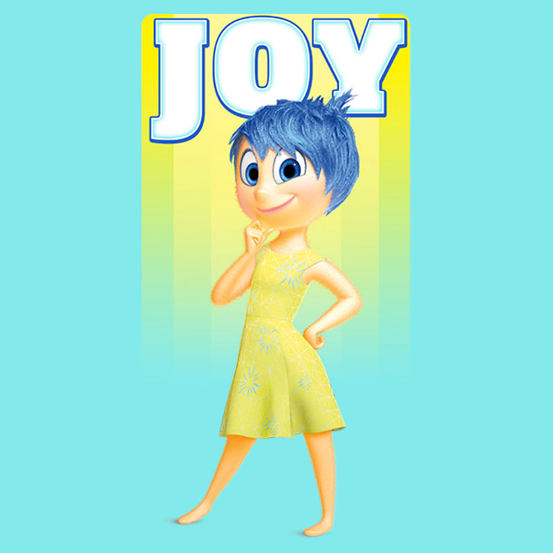 Junior's Inside Out Happy Joy Racerback Tank Top