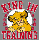 Boy's Lion King Simba King in Training Performance Tee