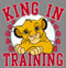 Boy's Lion King Simba King in Training Performance Tee