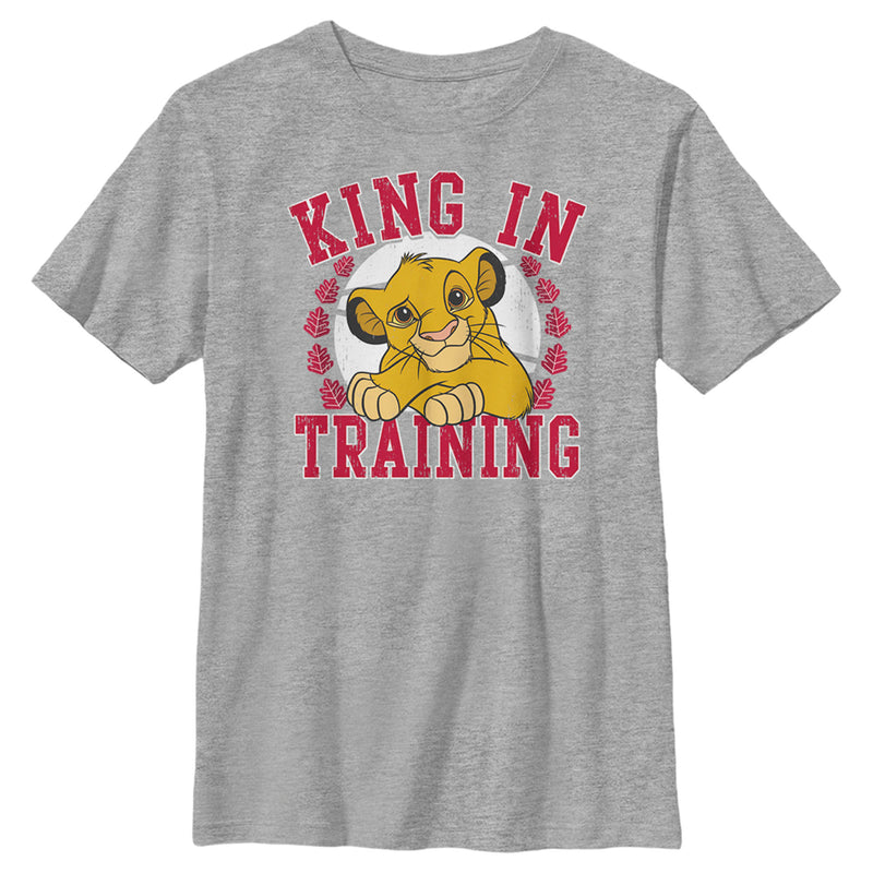 Boy's Lion King Simba King in Training T-Shirt