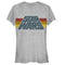 Junior's Star Wars Stripe Logo T-Shirt