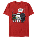 Men's Star Wars Christmas Boba It's Cold Outside T-Shirt