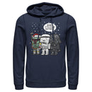 Men's Star Wars Christmas Boba It's Cold Outside Pull Over Hoodie