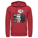 Men's Star Wars Christmas Boba It's Cold Outside Pull Over Hoodie