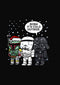 Junior's Star Wars Christmas Boba It's Cold Outside Cowl Neck Sweatshirt