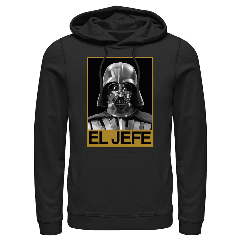 Men s Star Wars A New Hope Darth Vader El Jefe Pull Over Hoodie Fifth Sun