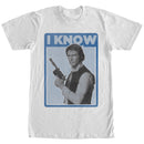 Men's Star Wars Han Solo Quote I Know T-Shirt