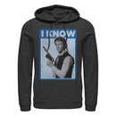 Women's Star Wars Han Solo Quote I Know Pull Over Hoodie