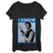 Women's Star Wars Han Solo Quote I Know Scoop Neck