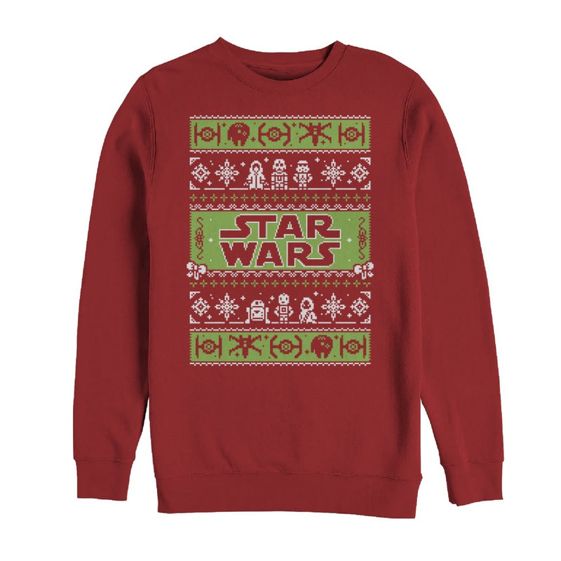 Women's Star Wars Ugly Christmas Merry Side Sweatshirt