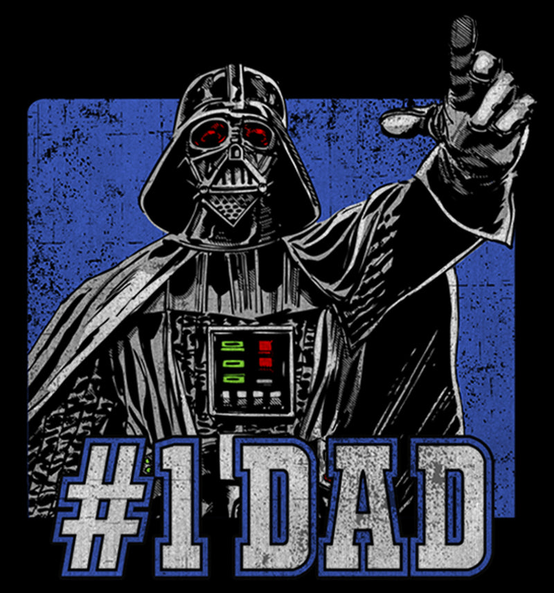 Men's Star Wars Darth Vader Number One Dad Sweatshirt