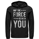 Men's Star Wars May the Force Be With You Lightsaber Pull Over Hoodie