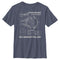 Boy's Star Wars: A New Hope Millennium Falcon Design T-Shirt