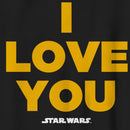 Boy's Star Wars: The Empire Strikes Back Princess Leia I Love You T-Shirt