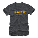 Men's Star Wars Han Solo I Know T-Shirt