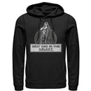 Men's Star Wars Vader Best Dad in the Galaxy Pull Over Hoodie