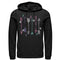 Men's Lost Gods Arrow Sketch Print Pull Over Hoodie