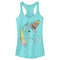 Junior's Lost Gods Unicorn Doughnuts Racerback Tank Top