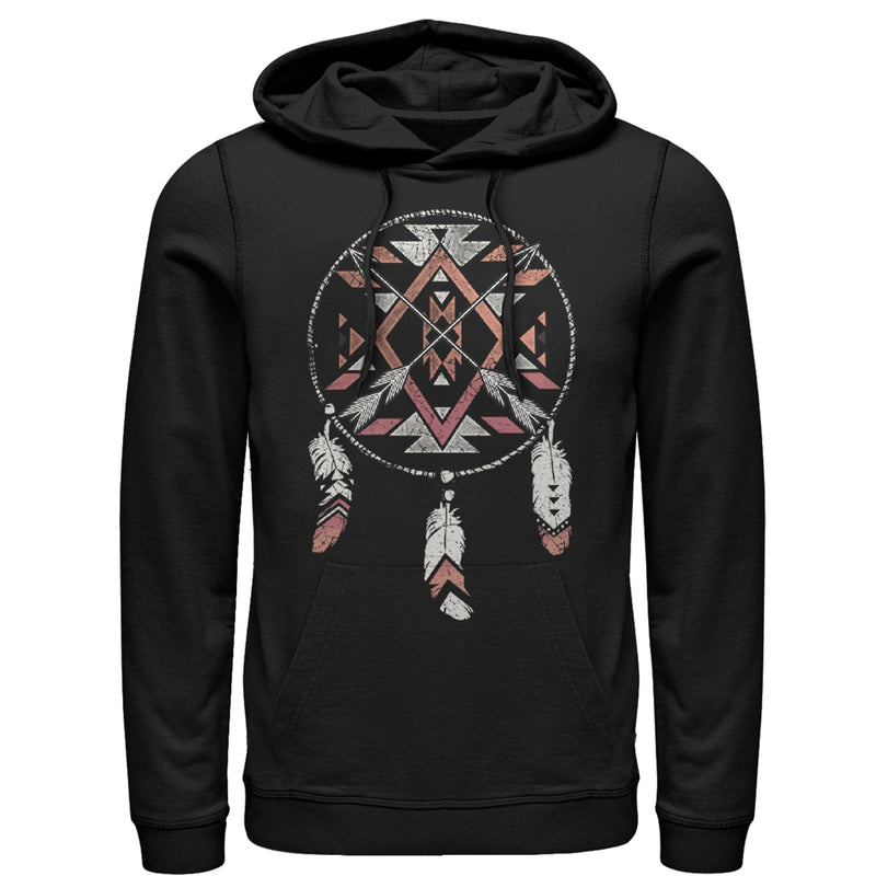 Men's Lost Gods Arrow Dream Catcher Pull Over Hoodie