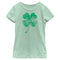 Girl's Lost Gods St. Patrick's Day Lucky Retro Shamrock T-Shirt