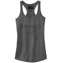 Junior's CHIN UP Sweaty AF Racerback Tank Top