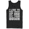 Men's CHIN UP Pick Things Up and Put Them Down Tank Top