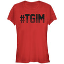 Junior's CHIN UP Hashtag TGIM T-Shirt