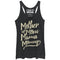 Women's CHIN UP Mother Mom Mama Mommy Racerback Tank Top