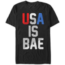 Men's CHIN UP 4th of July USA is BAE T-Shirt