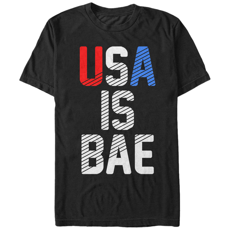 Men's CHIN UP 4th of July USA is BAE T-Shirt