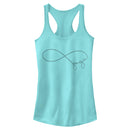 Junior's CHIN UP Yoga Forever Racerback Tank Top