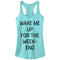 Junior's CHIN UP Wake Me for the Weekend Racerback Tank Top