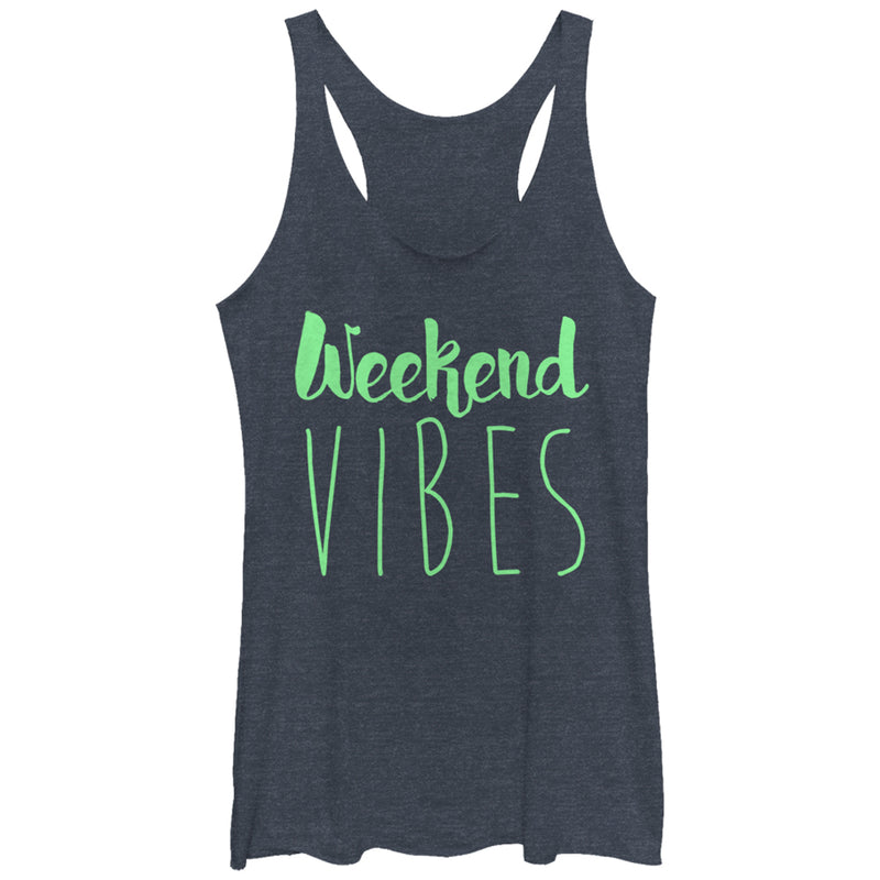 Women's CHIN UP Weekend Vibes Racerback Tank Top