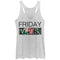 Women's CHIN UP Friday Vibes Racerback Tank Top