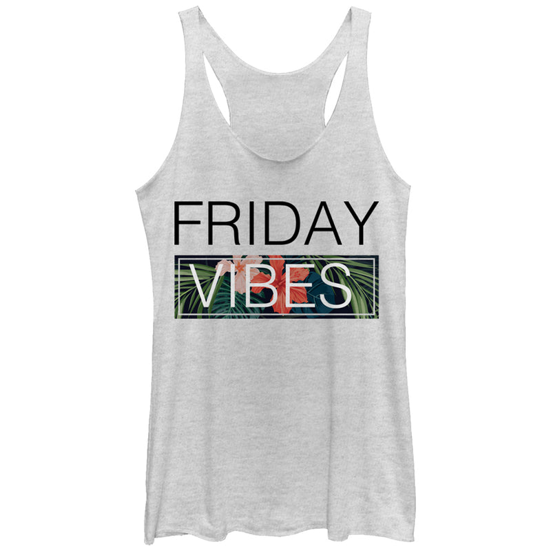 Women's CHIN UP Friday Vibes Racerback Tank Top