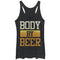 Women's CHIN UP Body By Beer Racerback Tank Top