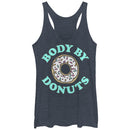 Women's CHIN UP Body By Donuts Racerback Tank Top