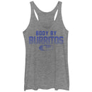 Women's CHIN UP Body By Burritos Racerback Tank Top