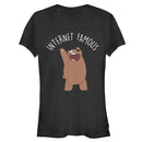 Junior's We Bare Bears Grizzly Internet Famous T-Shirt