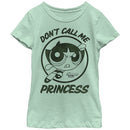 Girl's The Powerpuff Girls Buttercup Don't Call Me Princess T-Shirt