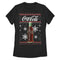 Women's Coca Cola Christmas Bottle Snowflake T-Shirt